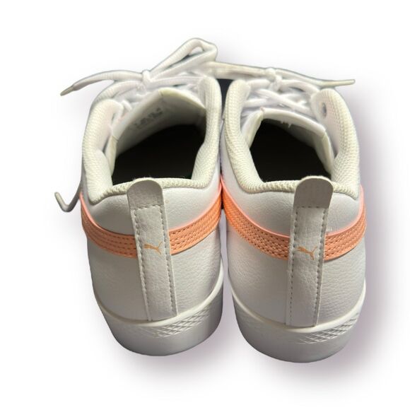 PUMA Women's Smash v2 Leather Sneakers‎ Size 9.5 Peach Parfait Color - Picture 5 of 6